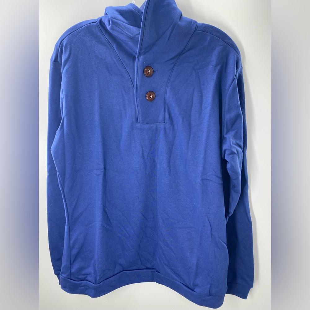 NWT Men’s casual shawl collar sweater long sleeve pullover